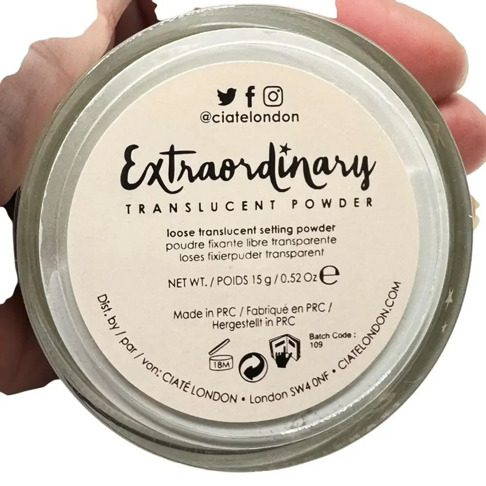 Ciaté London Extraordinary Translucent Setting Powder 0.52 oz NEW